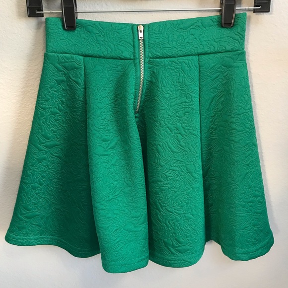 H&M Mini Skirt green - Picture 2 of 5